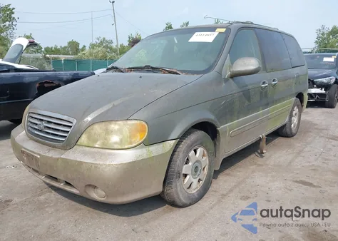 2003 Kia Sedona Ex/Lx z USA, uszkodzony, nr VIN KNDUP131136373427